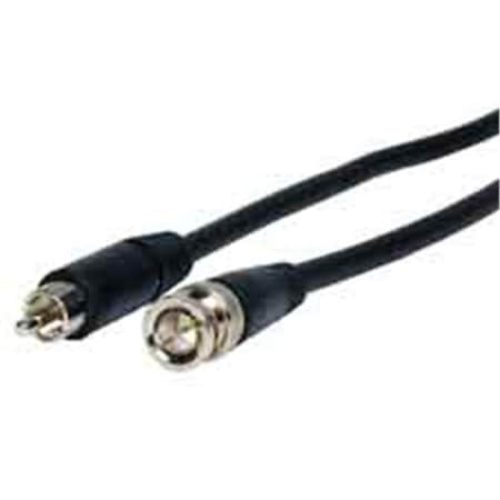 COMPREHENSIVE Comprehensive HR Pro Series BNC Plug to RCA Plug Video Cable 15ft B-PP-C-15HR